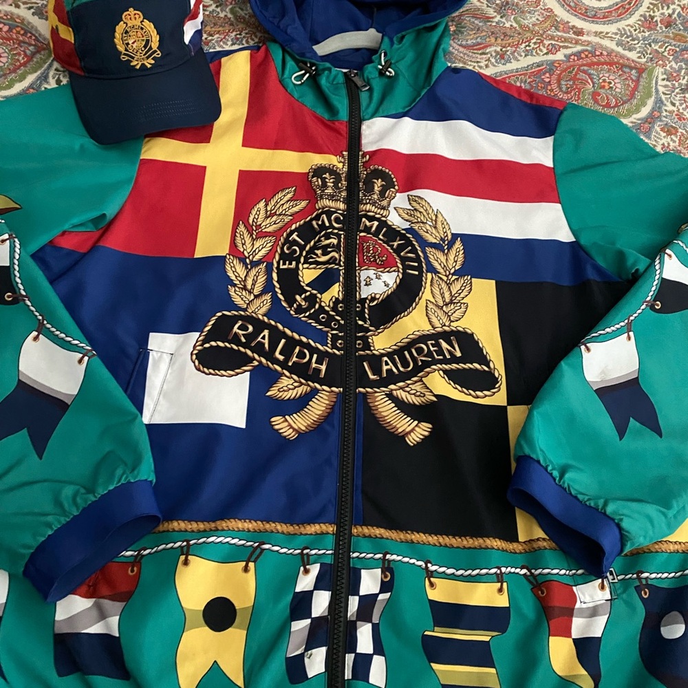 Ralph Lauren Crest Boating Jacket & Hat CP-93 collection